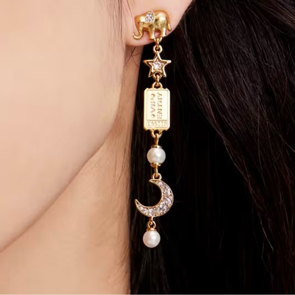 KATE SPADE Winter Carnival Charm Earrings - Picture 4 of 6
